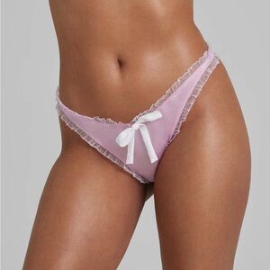 Scarlett Gasque pink Miss Bo Peep Thong